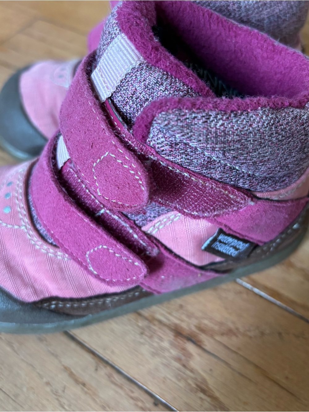 See Kai Run toddler Pink Hook-and-Loop girls Winter Boot - toddler 7